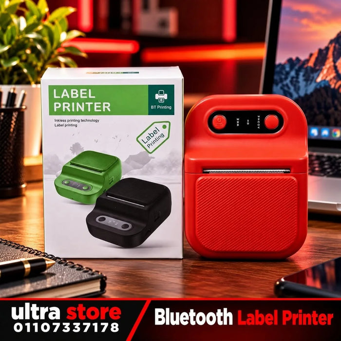 Bluetooth Label Printer – طابعة الملصقات الذكية