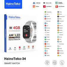 HainoTeko-34 AMOLED – Smartwatch
